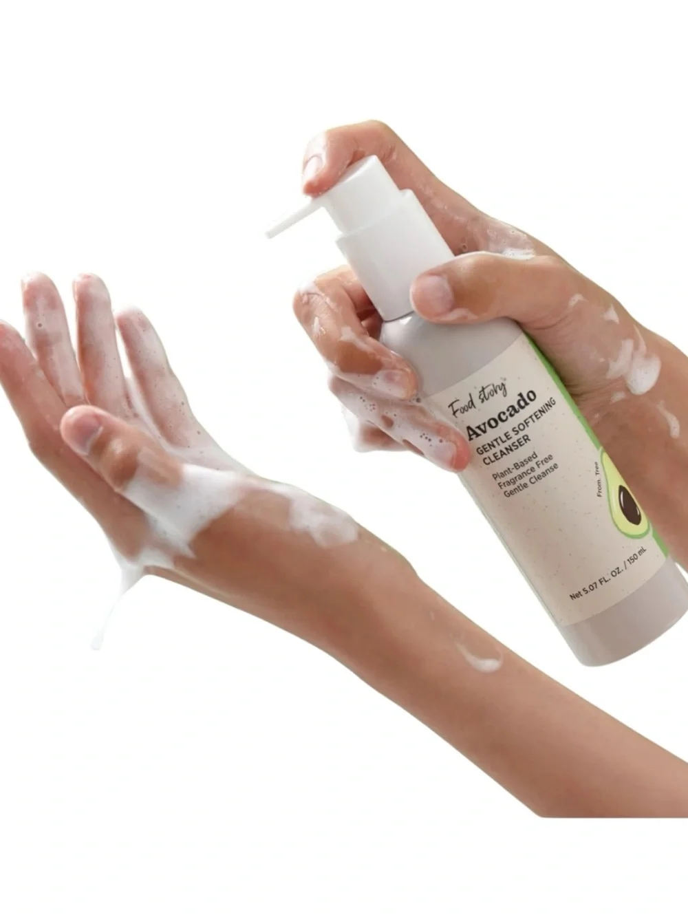 Food Story Avocado Gentle Softening Cleanser - plant based‎ fragrance free